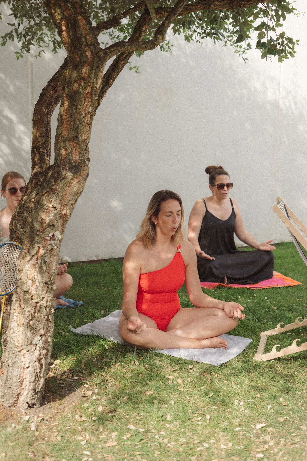 Meditatie in de tuin