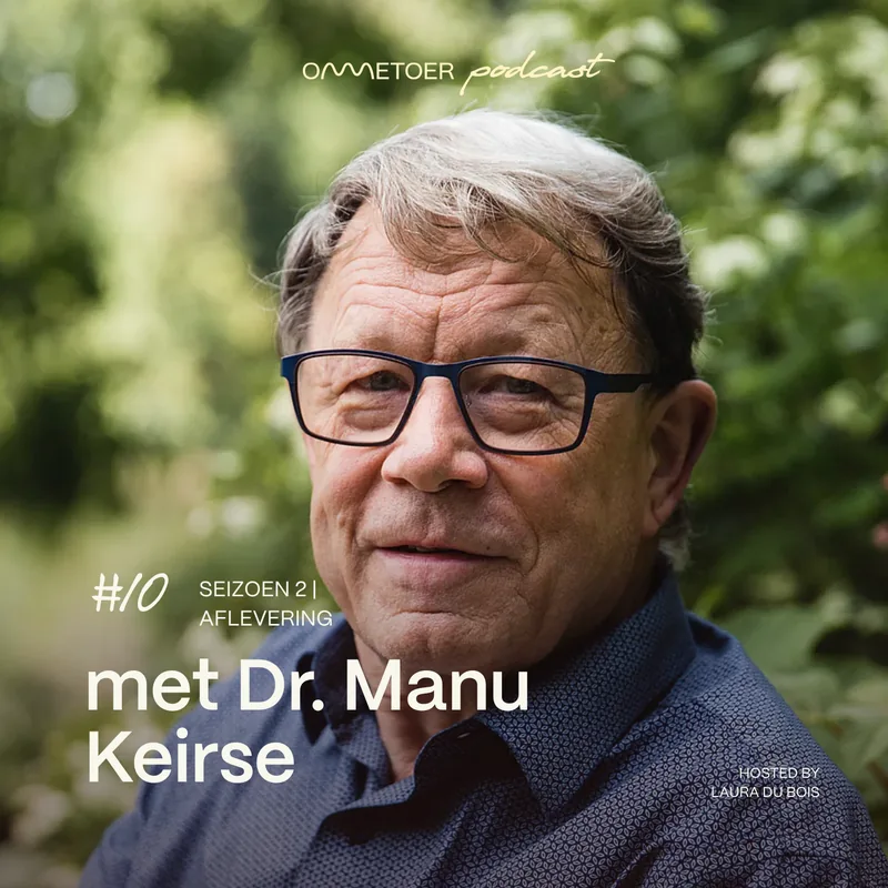 Podcastcover met Dr. Manu Keirse