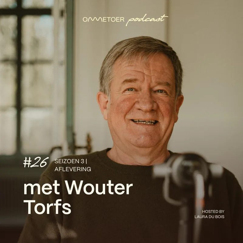 Podcastcover met Wouter Torfs